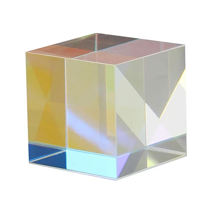 Optical Glass X-cube Dichroic Prism 25mm Light Cube Prism Glass Photography Accessories Home Accessories - Image 5