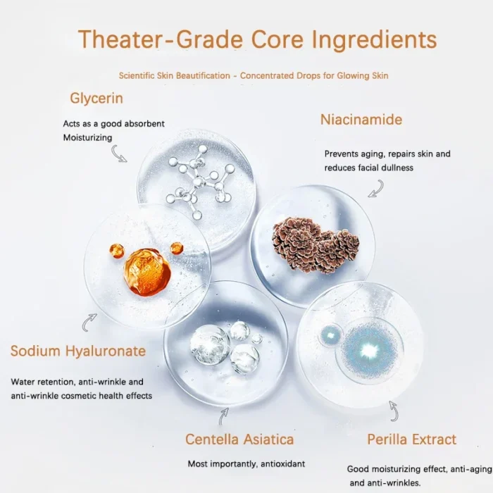 Korean Collagen Hyaluronic Acid Face Mask Repair Firming Lifting Improve Fine Lines Brighten Moisturiz Peptide Essence Skin Care - Image 5
