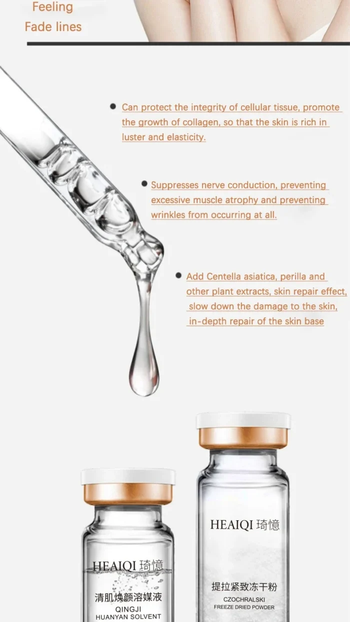 Korean Collagen Hyaluronic Acid Face Mask Repair Firming Lifting Improve Fine Lines Brighten Moisturiz Peptide Essence Skin Care - Image 7