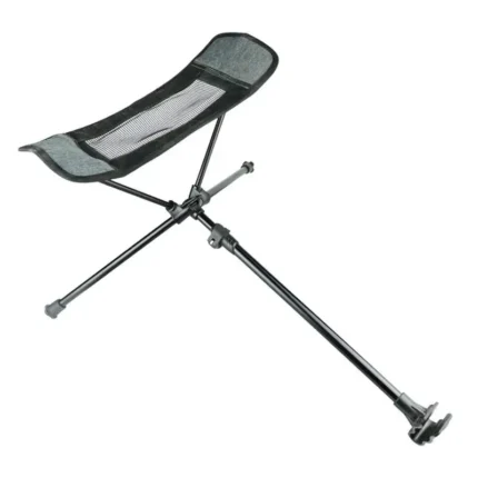 Portable Foot Rest Fishing Rest Footstool Camping Footrest With Retractable Legs For Picnic Hiking Beach Outdoors