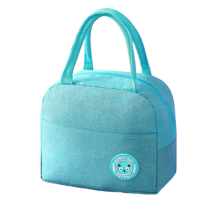 Lunch Bag Picnic Container Grocery BagInsulated Cool Thermal Food Storage Box Carry Tote For Outdoor Children 23x14.5x20cm - Image 2