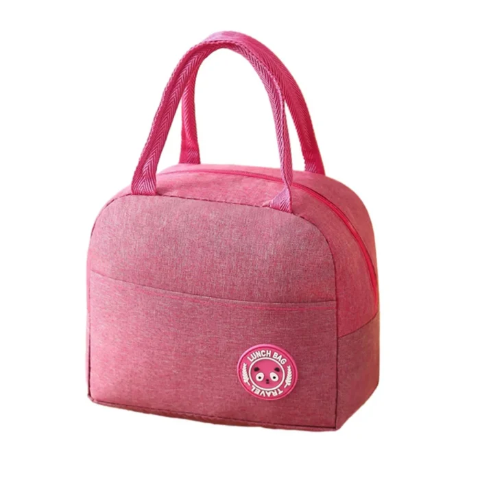 Lunch Bag Picnic Container Grocery BagInsulated Cool Thermal Food Storage Box Carry Tote For Outdoor Children 23x14.5x20cm - Image 5