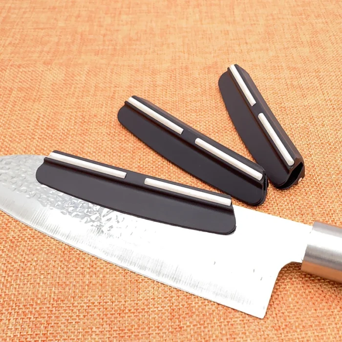 Professional Plastic Angle Guide Sharpening Stone Kitchen Knife Sharpener Tools Sharper Blade Sharp Diamond Accessories - Image 2