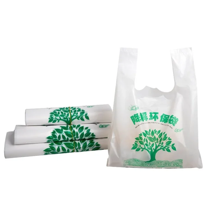 80PCS/LOT ReadStar Degradable Plastic Bag Degradable Environmental Protection Bag Biodegradable Plastic Shopping Food bag - Image 6