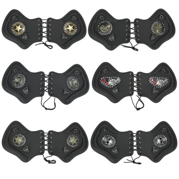 Motorcycle Heat Saddle Shield Deflectors Universal Leather Heat Shield for Touring Sportster Softail Dyna Motorcycle Accessories - Image 5