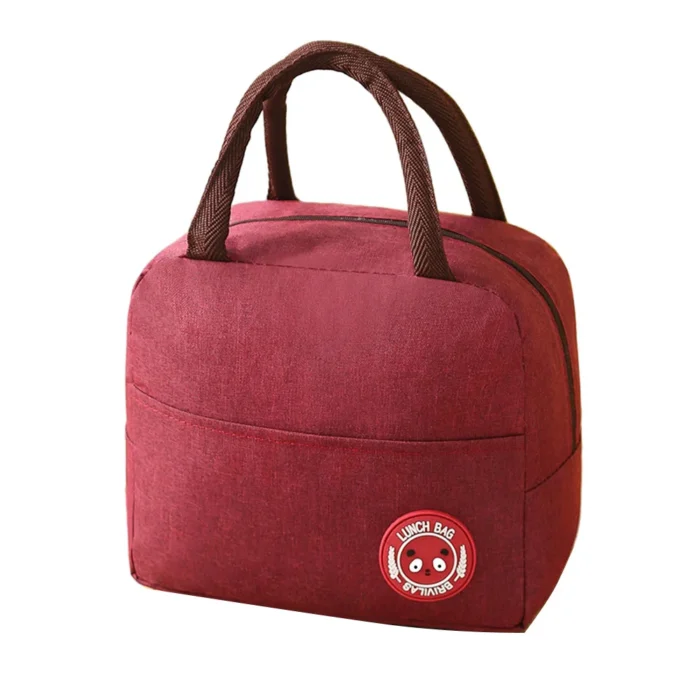 Lunch Bag Picnic Container Grocery BagInsulated Cool Thermal Food Storage Box Carry Tote For Outdoor Children 23x14.5x20cm - Image 4