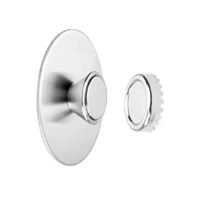 1 PC Portable New Magnetic Soap Holder 2.2*0.6cm Stainless Steel Dispenser Kitchen Bathroom Wall Mounted - Image 4