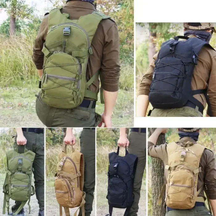 15L Molle Tactical Backpack 800D Oxford Hiking Bicycle Backpacks Outdoor Sports Cycling Climbing Camping Bag XA568 - Image 3